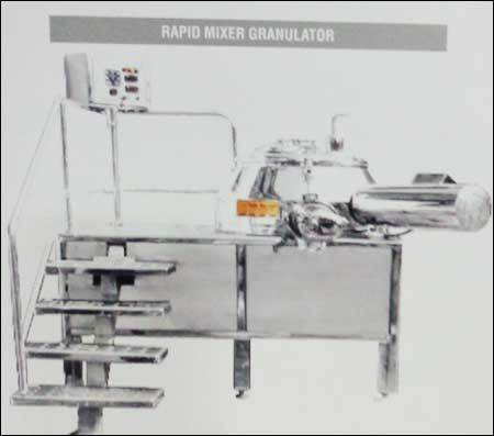 Rapid Mixer Granulator - 25L to 1200L Capacity | Pneumatic Lid, Flameproof Options, cGMP Compliance