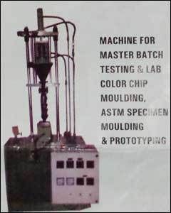 Master Batch Testing And Lab Color Chip Moulding Machine