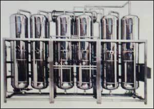 Multi Column Distillation Plants (Rising Film Principle)