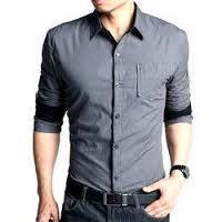 Office Wear Plain Shirt