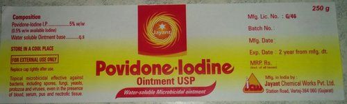 Povidone Iodine Ointment USP 5%w/v