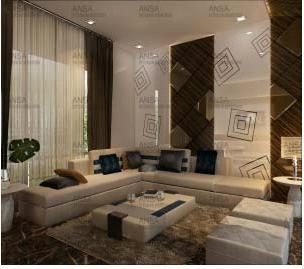 Drawing Room Interior Designing Services 594 