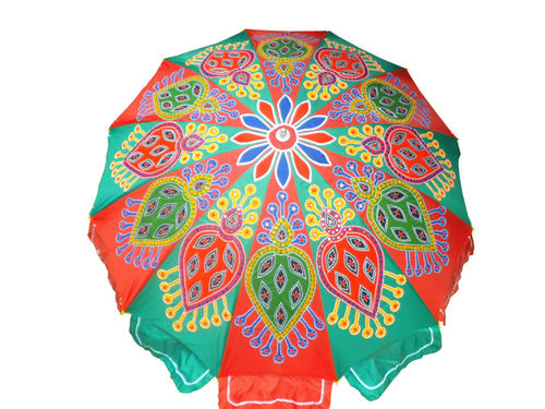 Latest Indian Modern Art Garden Umbrella