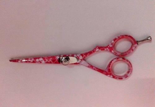 Custom Color Available Professional Paper Coated Barber Scissor