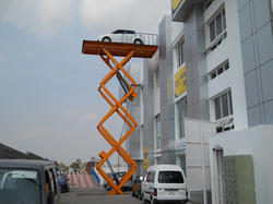 Scissors Type Car Lift System