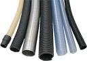 Vacuum Hose - Soft PVC Reinforced with PVC Coated Steel Spiral | Lightweight, Highly Flexible, Superior Abrasion Resistance, Smooth Interior for Efficient Air Flow