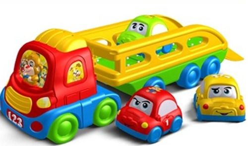 Bo Cartoon Truck With 3 Cars