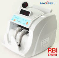 Maxsell Cash Counting Machine Cum Fake Note Detector