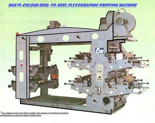 Reel To Reel Flexographic Printing Machine