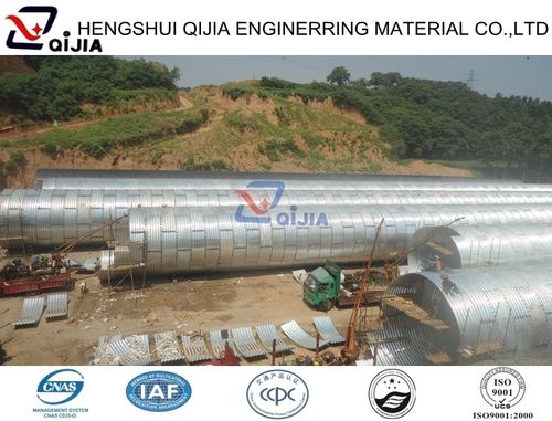 Assembly Corrugated Steel Pipe