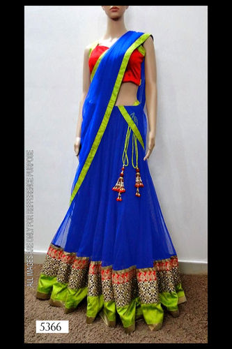 Navy Blue Wedding Lehenga Choli