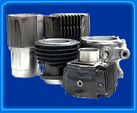 Air Cooled Blocks - Metal Alloy Liners for Enhanced Engine Performance | Dry-Type and Wet-Type Options, Precision Machined for Optimal Lubrication and Cooling