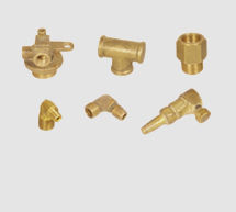 Plain Dyed Brass Forged Component For Plumbing And Sanitary Fitting