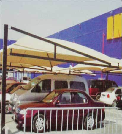 Fancy Shade Structure For Car Parking