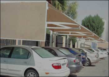 Shade Structure For Car Parking