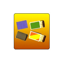 लकड़ी और किताब के प्रकार के मैच बॉक्स