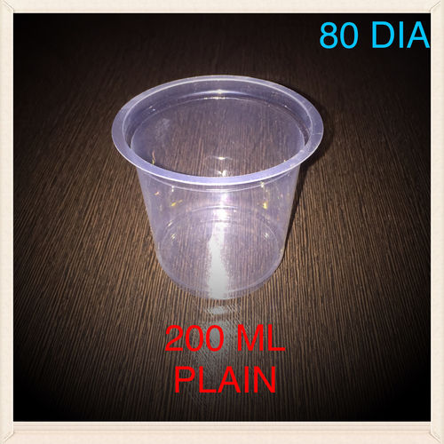 Plain Disposable Glass (200ML)