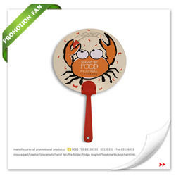 Plastic Advertising Hand Fan