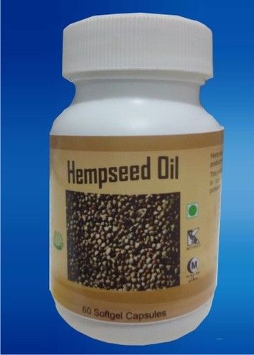 Hempseed Oil Softgel Capsules