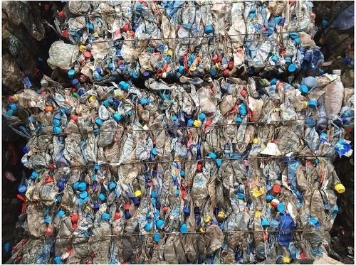 Plastic Pet Scrap Bottles Bale