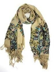 Floral Print Ladies Scarfs