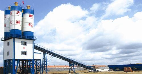 HZS180 Stationary Concrete Mixing Plant