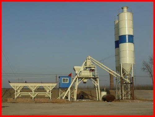 HZS25 Concrete Mixing And Batching Plant