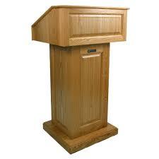 Wooden Podium