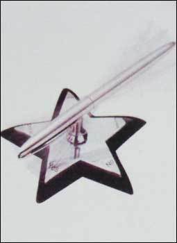 Pen With Star Design Stand