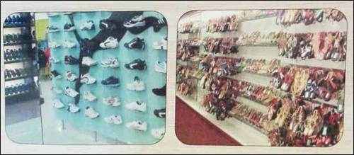 5 in 1 footwear display system