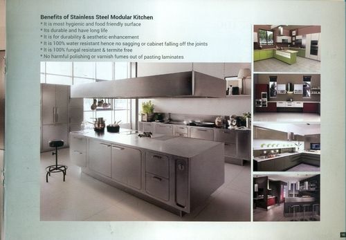 Stainless Steel Modular Kitchen