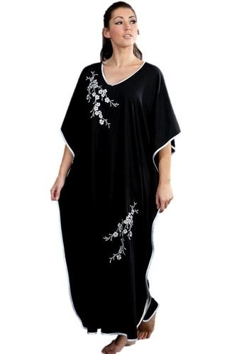 Stylish Khaleeji Abaya Dress Saudi Arabic Kaftan