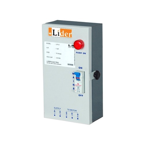 Single Phase Pump Controller For 1 Hp Open Well And Oil Filled Submersible Pumps - Current: 16 Ampere (Amp)