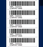 Custom Barcode Label