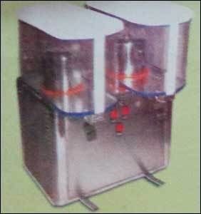 Highly Modern Juice Dispenser With 2 Jars