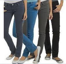 Blue And Silver Exclusive Ladies Jeans