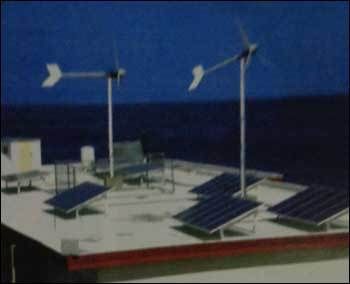 Solar Wind Hybrid Power Plant