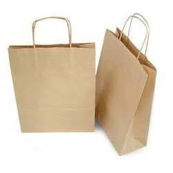 Brown Paper Bag - Premium Quality Paper, Versatile Designs for Shopping and Gifting