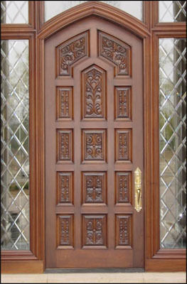 Custom Wood Door