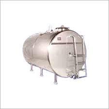 Horizontal Milk Storage Tank