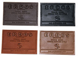 Leather Patches - Premium Quality Leather, Customizable Sizes , Trendy Design for Labeling Purposes