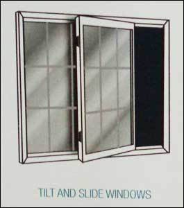 टिल्ट एंड स्लाइड एल्युमिनियम विंडोज