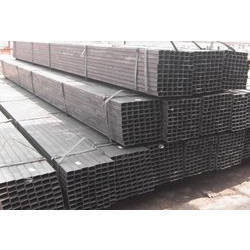 Welded Square Tube - Mild Steel, Various Dimensions, Black Finish | Variable Wall Thickness, Compliant with ASTM A500 Standards