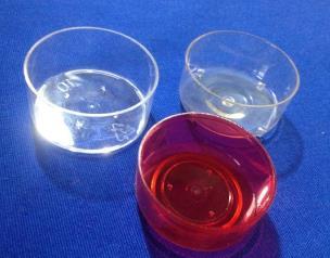 Clear Plastic Tea Light Candle Cups