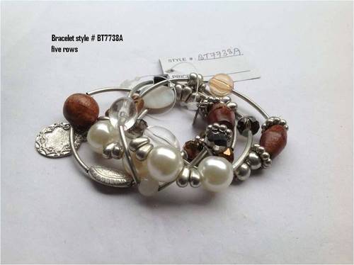 Beaded Charms Bracelet