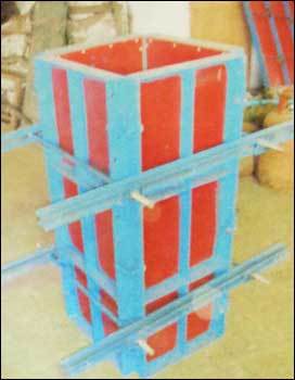 Plywood Column Box With Wallers And Tie Rods