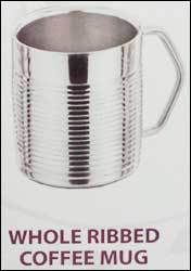 Whole Ribbed Coffee Mug 