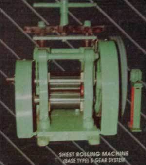  शीट रोलिंग मशीन (5 गियर सिस्टम) 