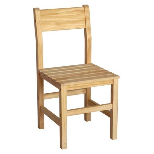 Wooden Dining Natural Chairs - Solid Unfinished Pine