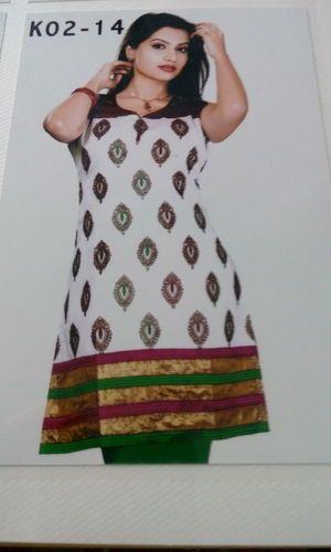 Hand Embroidered Ladies Kurta